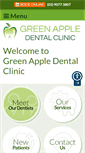 Mobile Screenshot of greenappledentalclinic.com.au